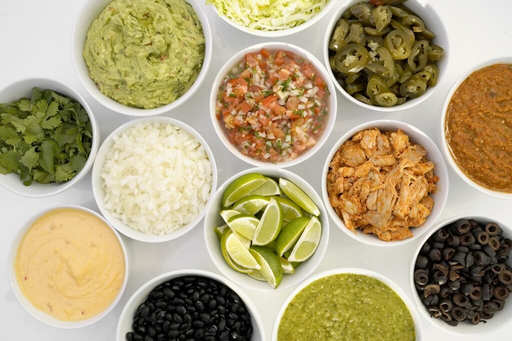 Paramount Events Nacho Bar Toppings